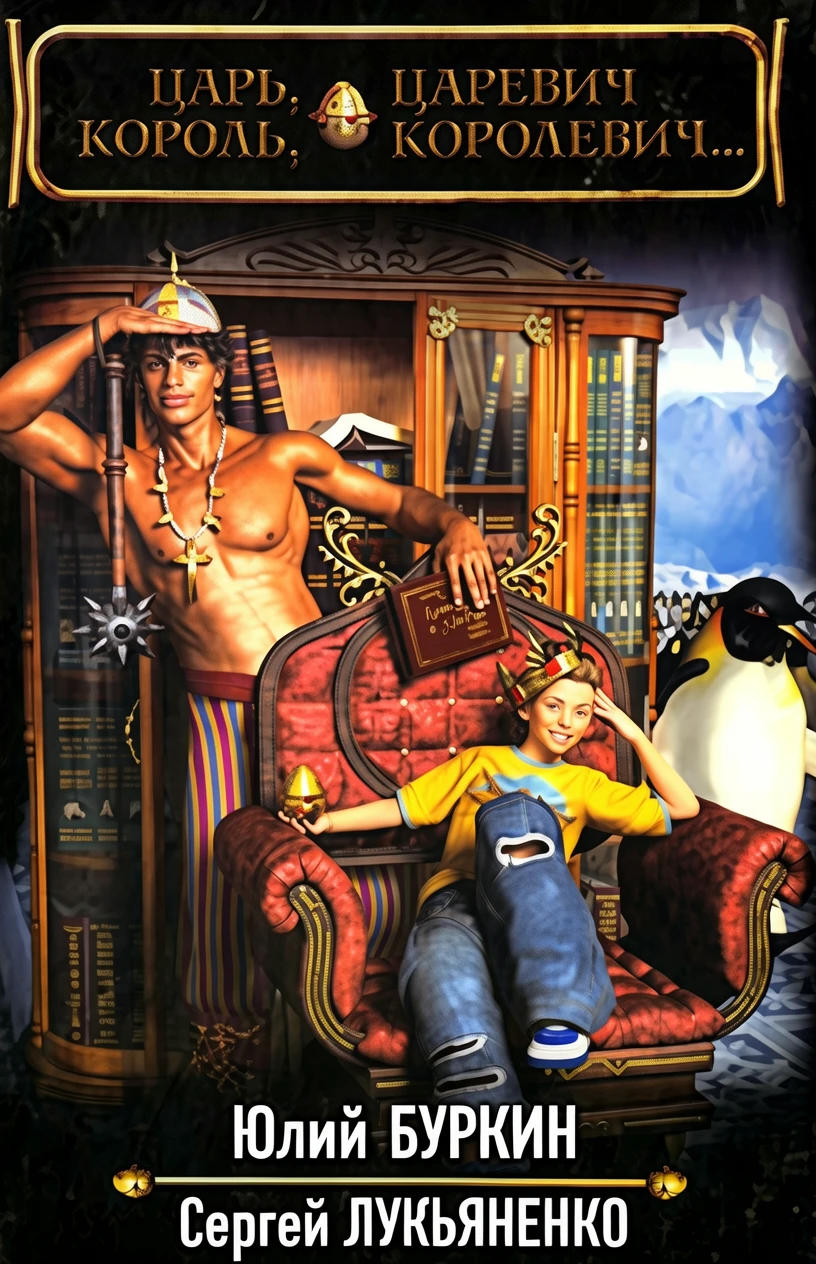 Книга Царь, царевич, король, королевич
