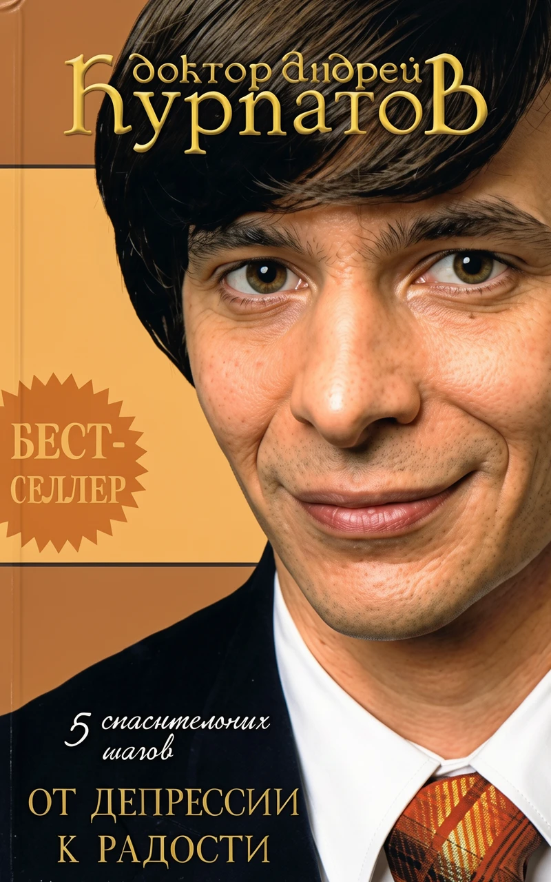 Книга 5 спасительных шагов. От депрессии к радости