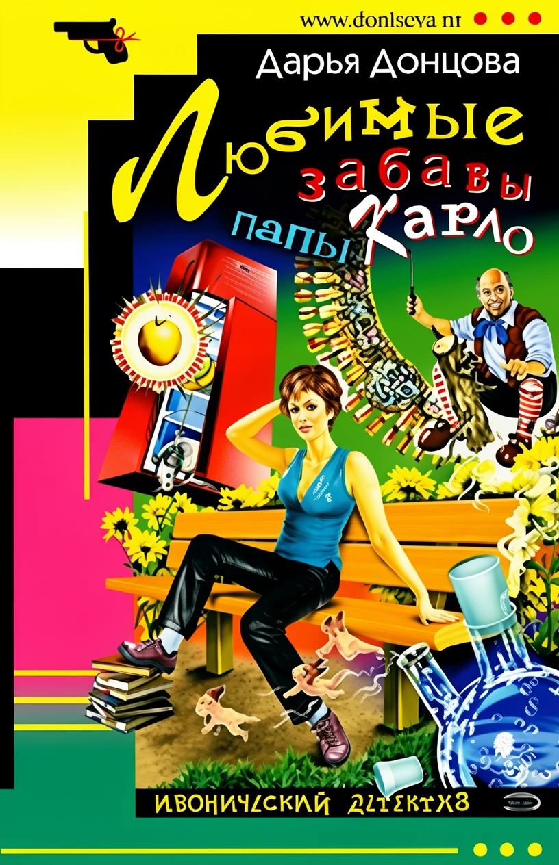 Книга Любимые забавы папы Карло