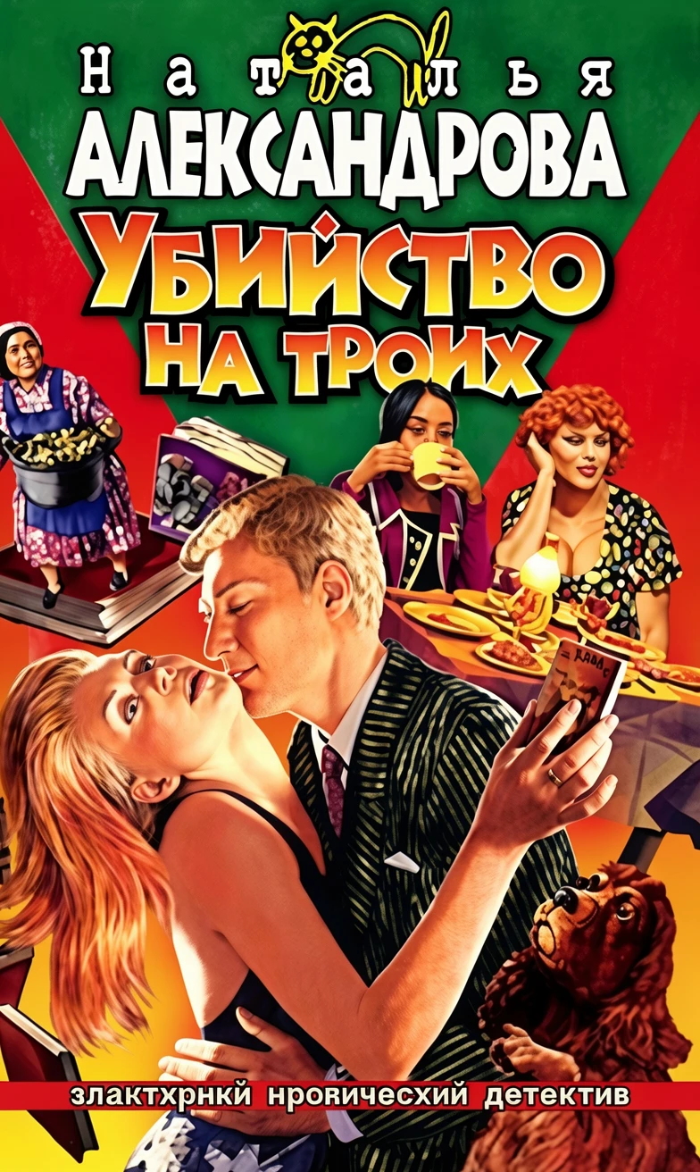 Книга Убийство на троих