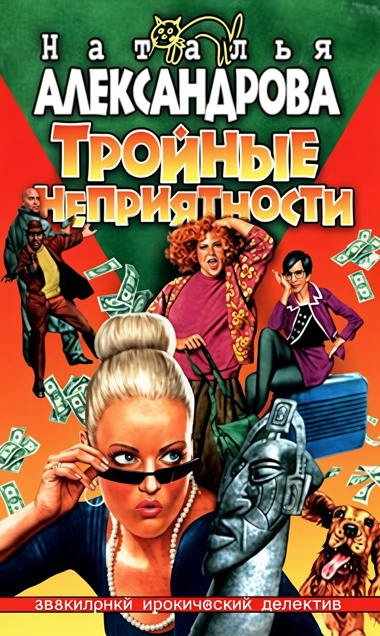 Книга Тройные неприятности