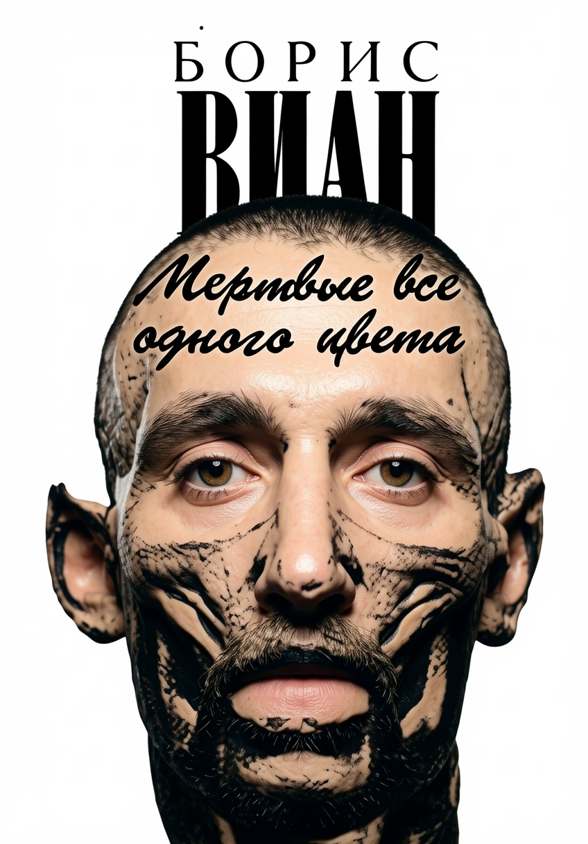 Книга Мертвые все одного цвета