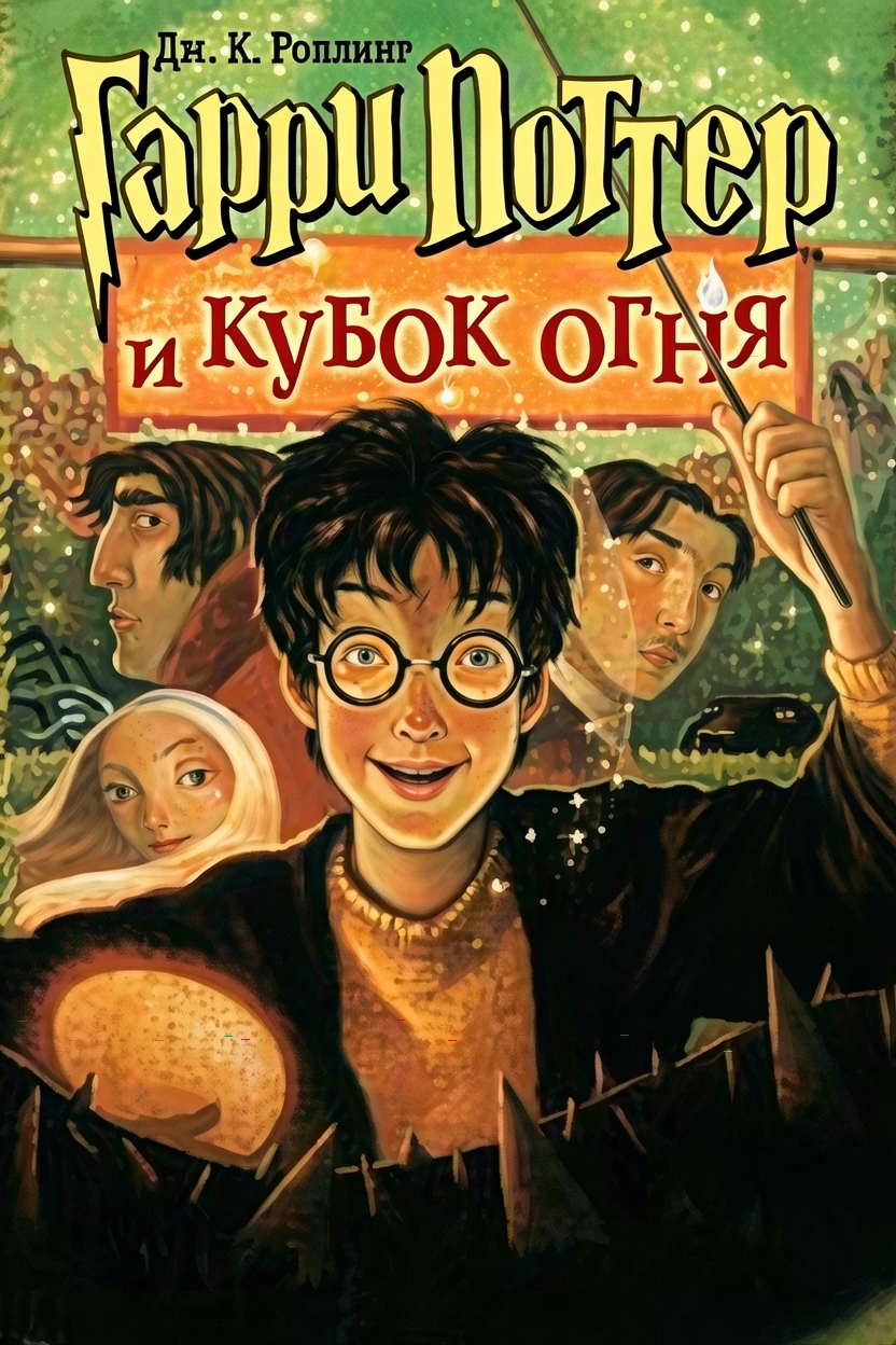 Книга Гарри Поттер и Кубок огня