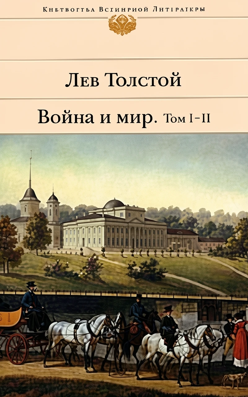 Книга Война и мир. Том 1-2