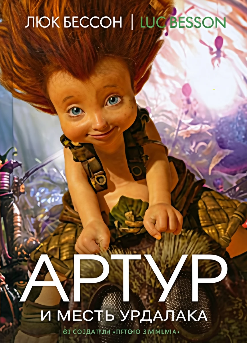 Книга Артур и месть Урдалака