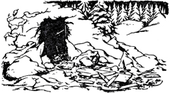 Иллюстрация к книге — Лев, Колдунья и Платяной шкаф [Lion-Witch-and-Wardrobe-13.jpg]