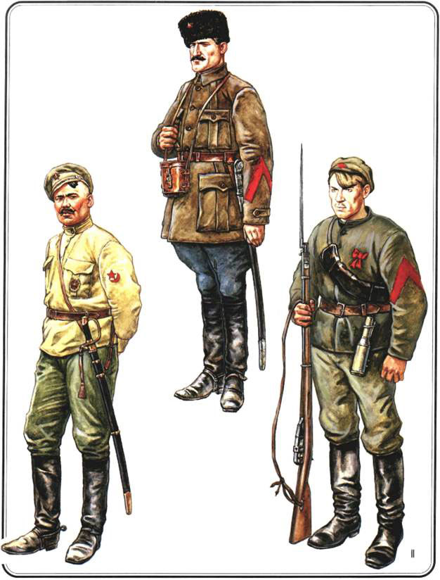 Иллюстрация к книге — Гражданская война в России 1917 - 1922. Красная Армия [Red-Army-25.jpg]