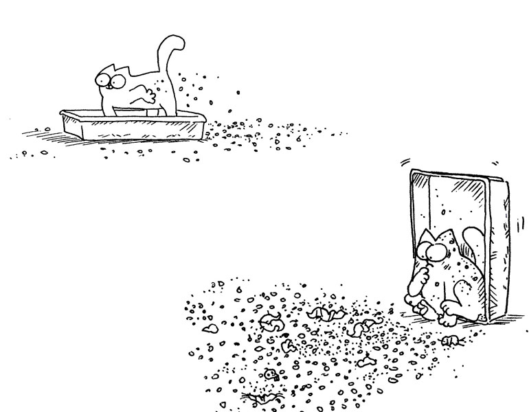 Иллюстрация к книге — Кот Саймона [Simons-Cat-11.jpg]