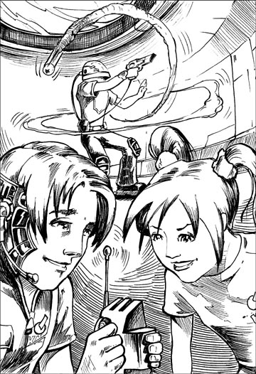 Иллюстрация к книге — Пришельцы из холодильника [Newcomers-from-the-fridge-05.jpg]