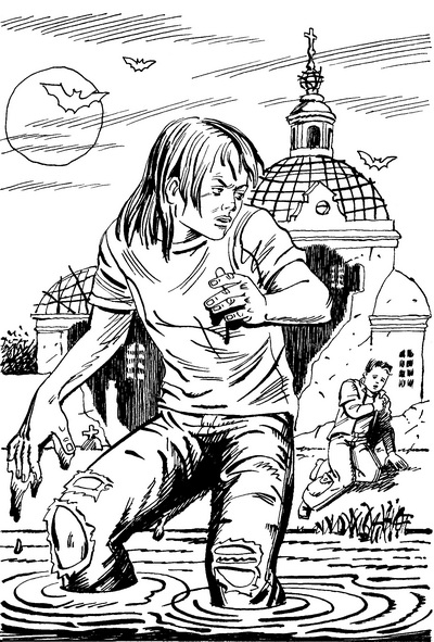 Иллюстрация к книге — Ягге и магия вуду [ = Гроб на колесиках ] [Yagge-and-voodoo-magic-002.jpg]