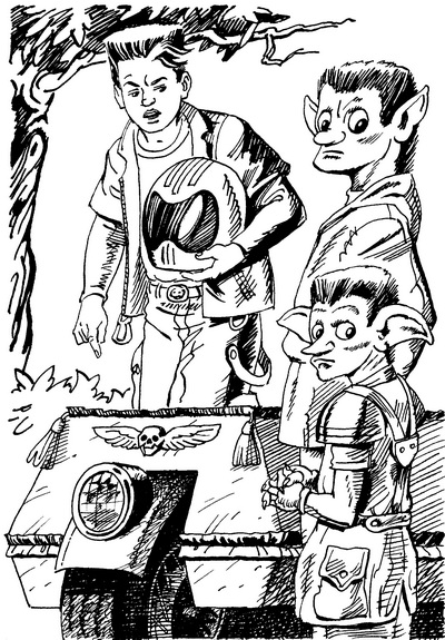 Иллюстрация к книге — Ягге и магия вуду [ = Гроб на колесиках ] [Yagge-and-voodoo-magic-003.jpg]