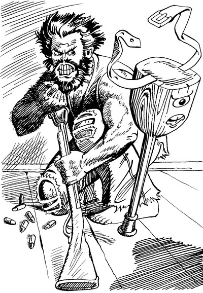 Иллюстрация к книге — Ягге и магия вуду [ = Гроб на колесиках ] [Yagge-and-voodoo-magic-005.jpg]