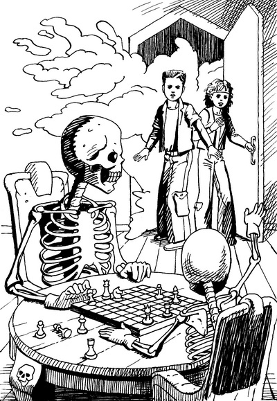 Иллюстрация к книге — Ягге и магия вуду [ = Гроб на колесиках ] [Yagge-and-voodoo-magic-007.jpg]