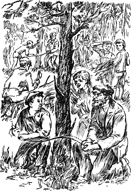 Иллюстрация к книге — Васек Трубачев и его товарищи [i_034.png]