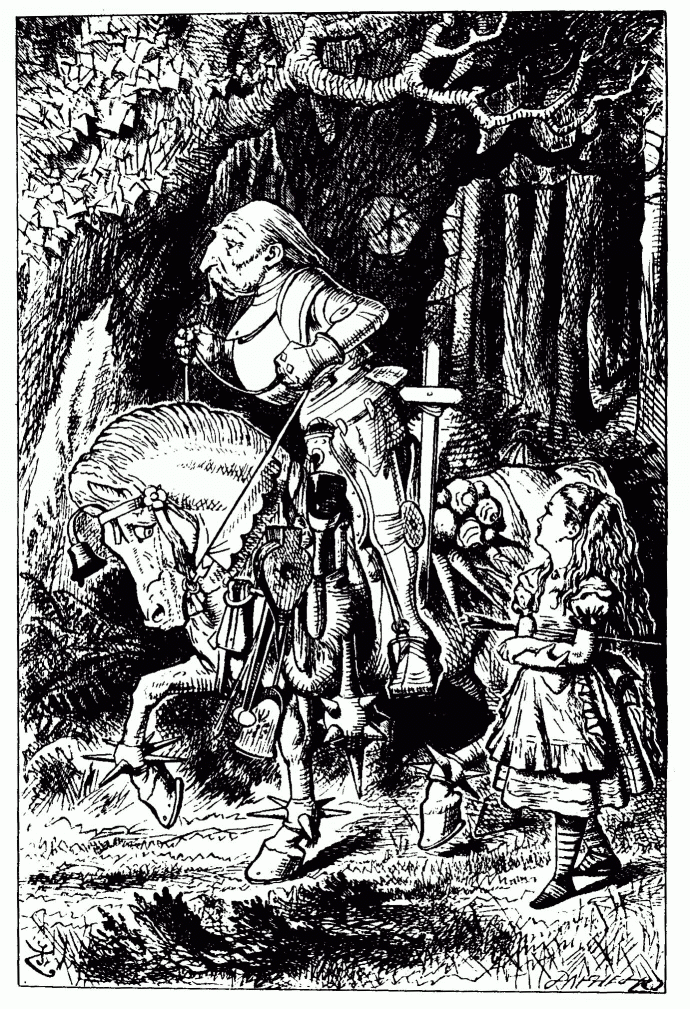 Иллюстрация к книге — Сквозь зеркало и что там увидела Алиса, или Алиса в Зазеркалье [bdtofb2im_1.png]