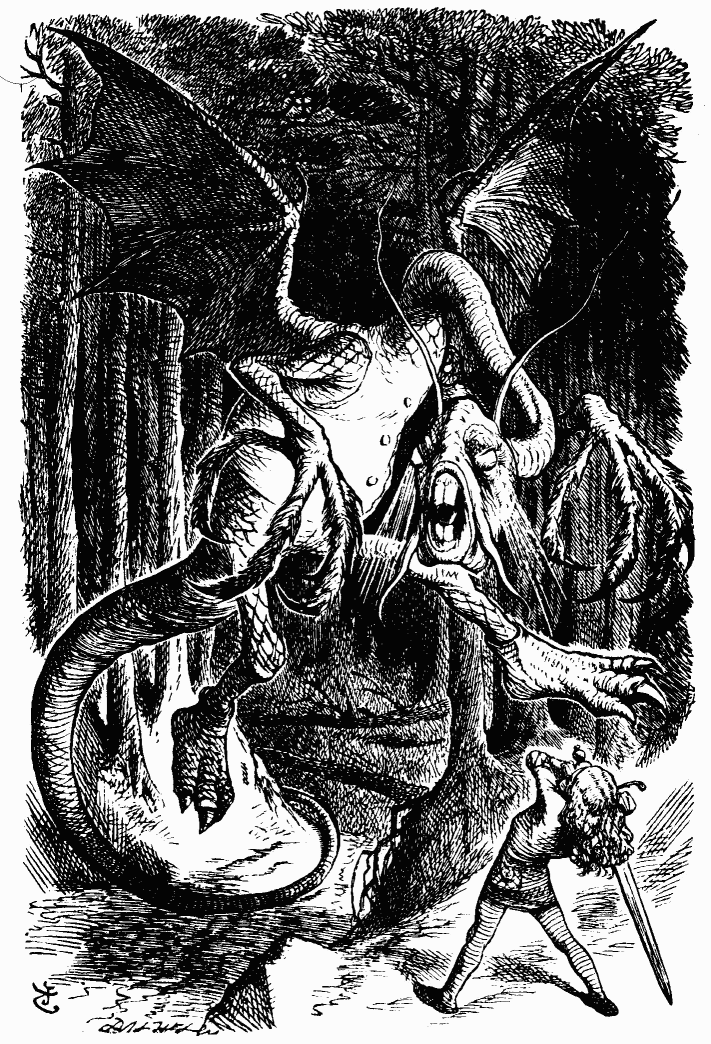 Иллюстрация к книге — Сквозь зеркало и что там увидела Алиса, или Алиса в Зазеркалье [bdtofb2im_11.png]