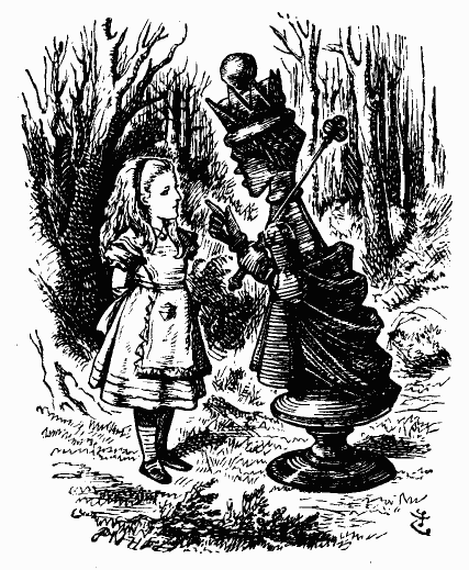 Иллюстрация к книге — Сквозь зеркало и что там увидела Алиса, или Алиса в Зазеркалье [bdtofb2im_13.png]