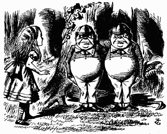 Иллюстрация к книге — Сквозь зеркало и что там увидела Алиса, или Алиса в Зазеркалье [bdtofb2im_21.png]