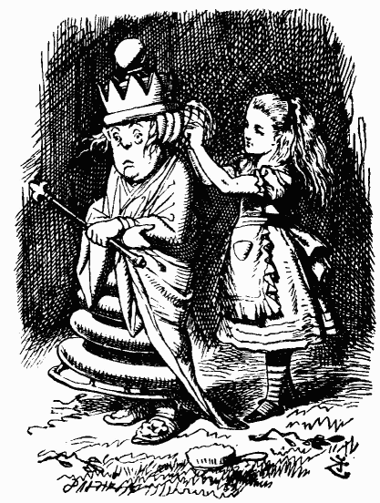 Иллюстрация к книге — Сквозь зеркало и что там увидела Алиса, или Алиса в Зазеркалье [bdtofb2im_28.png]