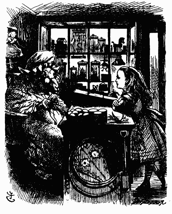 Иллюстрация к книге — Сквозь зеркало и что там увидела Алиса, или Алиса в Зазеркалье [bdtofb2im_30.png]