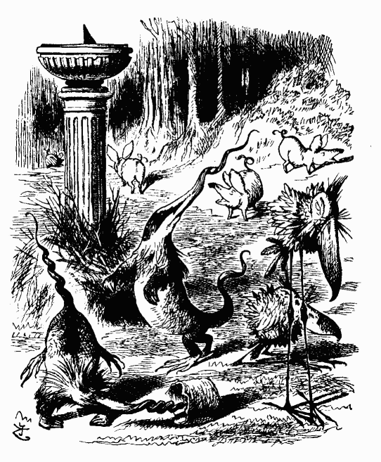 Иллюстрация к книге — Сквозь зеркало и что там увидела Алиса, или Алиса в Зазеркалье [bdtofb2im_33.png]