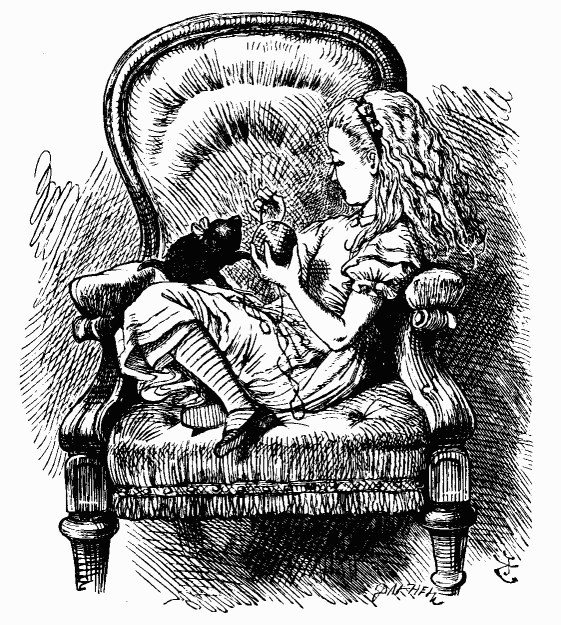 Иллюстрация к книге — Сквозь зеркало и что там увидела Алиса, или Алиса в Зазеркалье [bdtofb2im_4.png]