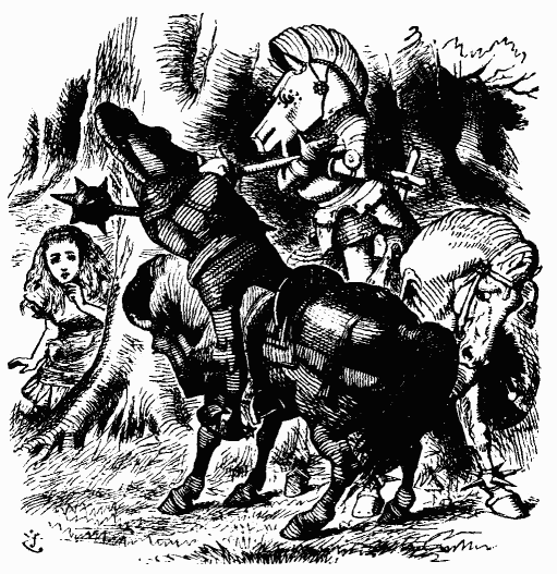 Иллюстрация к книге — Сквозь зеркало и что там увидела Алиса, или Алиса в Зазеркалье [bdtofb2im_40.png]