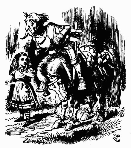 Иллюстрация к книге — Сквозь зеркало и что там увидела Алиса, или Алиса в Зазеркалье [bdtofb2im_41.png]