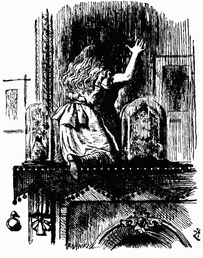 Иллюстрация к книге — Сквозь зеркало и что там увидела Алиса, или Алиса в Зазеркалье [bdtofb2im_5.png]