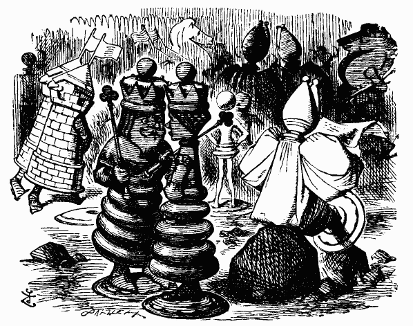 Иллюстрация к книге — Сквозь зеркало и что там увидела Алиса, или Алиса в Зазеркалье [bdtofb2im_7.png]