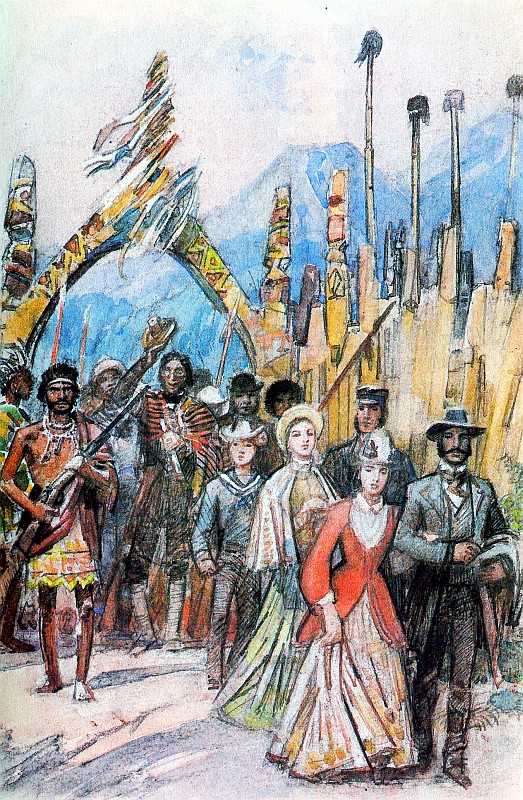 Иллюстрация к книге — Дети Капитана Гранта [g38.jpg]