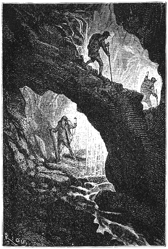 Иллюстрация к книге — Путешествие к центру Земли [p121.png]