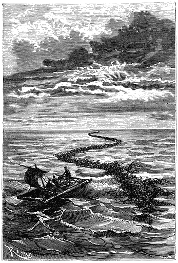 Иллюстрация к книге — Путешествие к центру Земли [p157.png]