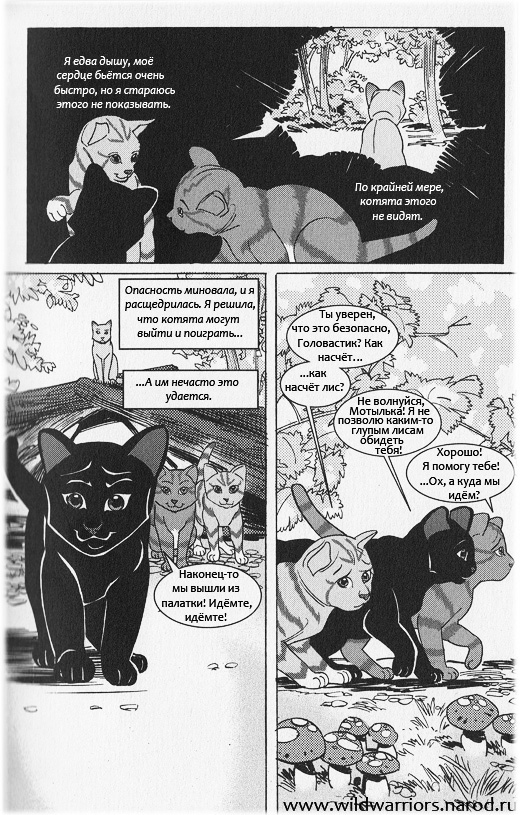 Иллюстрация к книге — Манга. Звездоцап и Саша: Возвращение в племена [10.jpg]