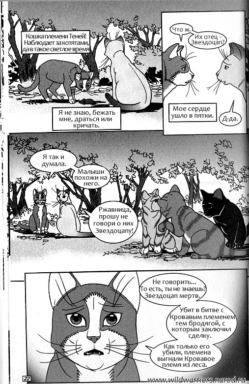 Иллюстрация к книге — Манга. Звездоцап и Саша: Возвращение в племена [15.jpg]