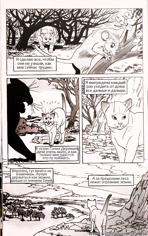 Иллюстрация к книге — Манга. Звездоцап и Саша: Возвращение в племена [21.jpg]