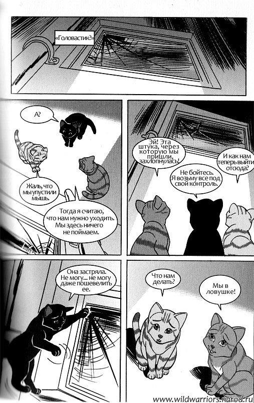 Иллюстрация к книге — Манга. Звездоцап и Саша: Возвращение в племена [37.jpg]