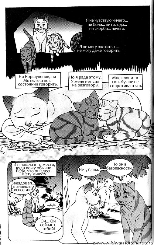 Иллюстрация к книге — Манга. Звездоцап и Саша: Возвращение в племена [46.jpg]
