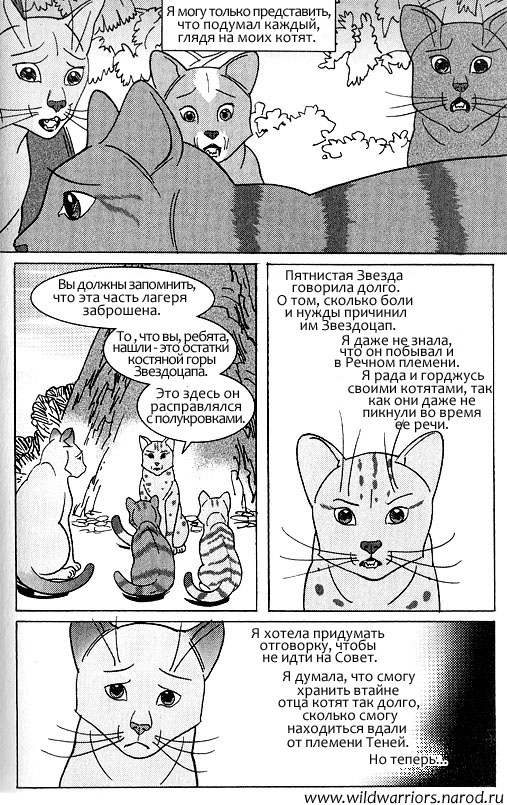 Иллюстрация к книге — Манга. Звездоцап и Саша: Возвращение в племена [75.jpg]