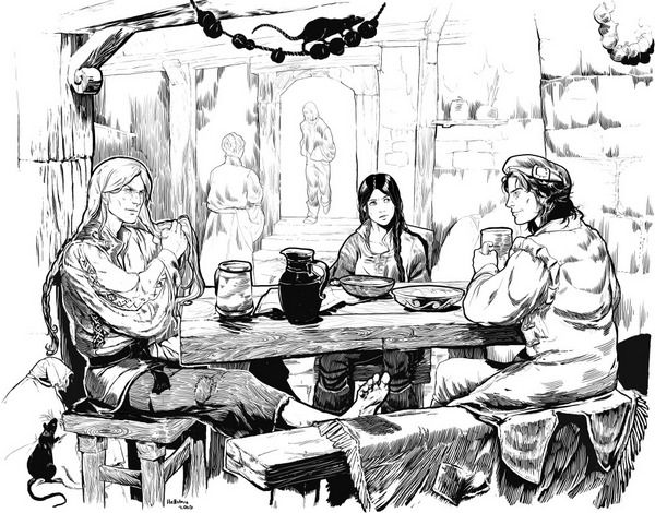 Иллюстрация к книге — Год Крысы. Видунья [pic_3.jpg]