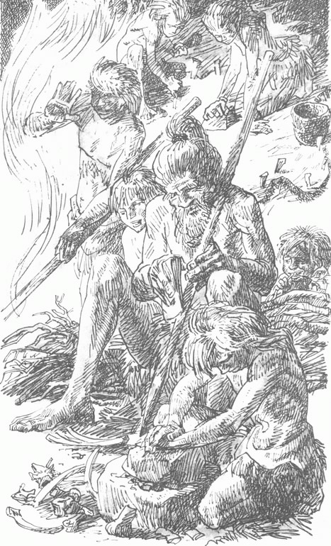 Иллюстрация к книге — Приключения доисторического мальчика [d4.jpg]