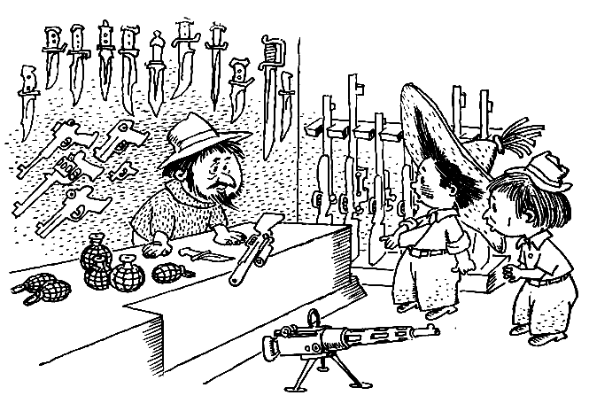 Иллюстрация к книге — Незнайка на Луне [i_076.png]