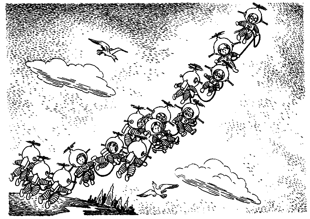 Иллюстрация к книге — Незнайка на Луне [i_225.png]