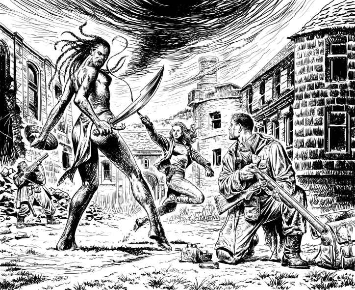 Иллюстрация к книге — Битва [endpaper.jpg]