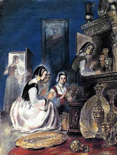 Иллюстрация к книге — Синяя Борода [boroda10.jpg]