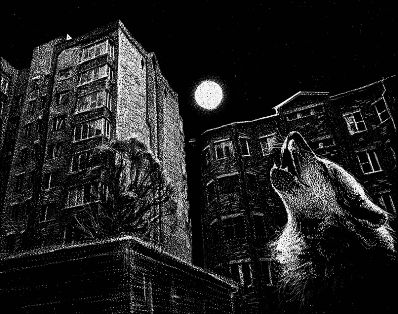 Иллюстрация к книге — Охотящиеся в ночи [i_002.png]