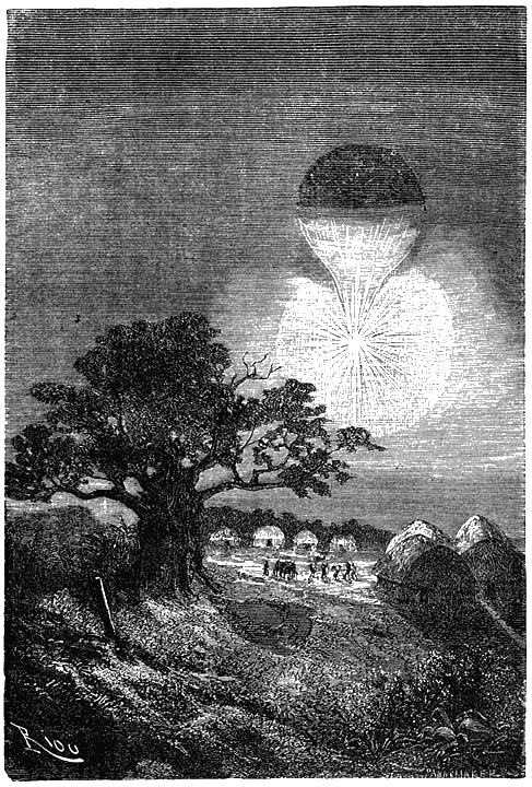 Иллюстрация к книге — Пять недель на воздушном шаре [p121.png]