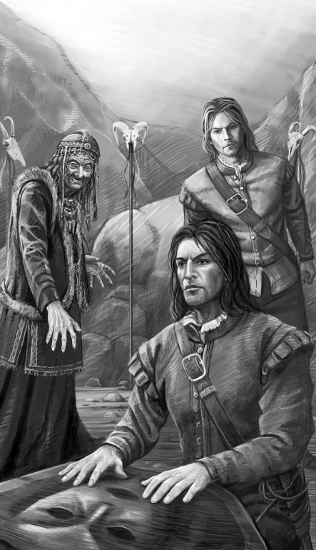 Иллюстрация к книге — Сердце Зверя. Том 3. Синий взгляд смерти. Закат [i_003.jpg]