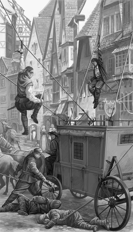 Иллюстрация к книге — Сердце Зверя. Том 3. Синий взгляд смерти. Закат [i_005.jpg]