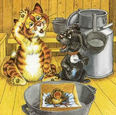 Иллюстрация к книге — Как подружились Пузик и Тузик [img_82.jpg]